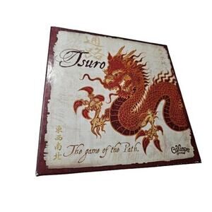 Tsuro-The Game of the Path Board Game by Calliope - Complete Played Once